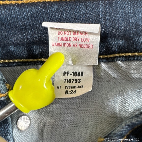 Arizona Jean Co. Y2K Skinny Jeans | Dark Wash | Mens 31x34 | Distressed Denim - Picture 5 of 12